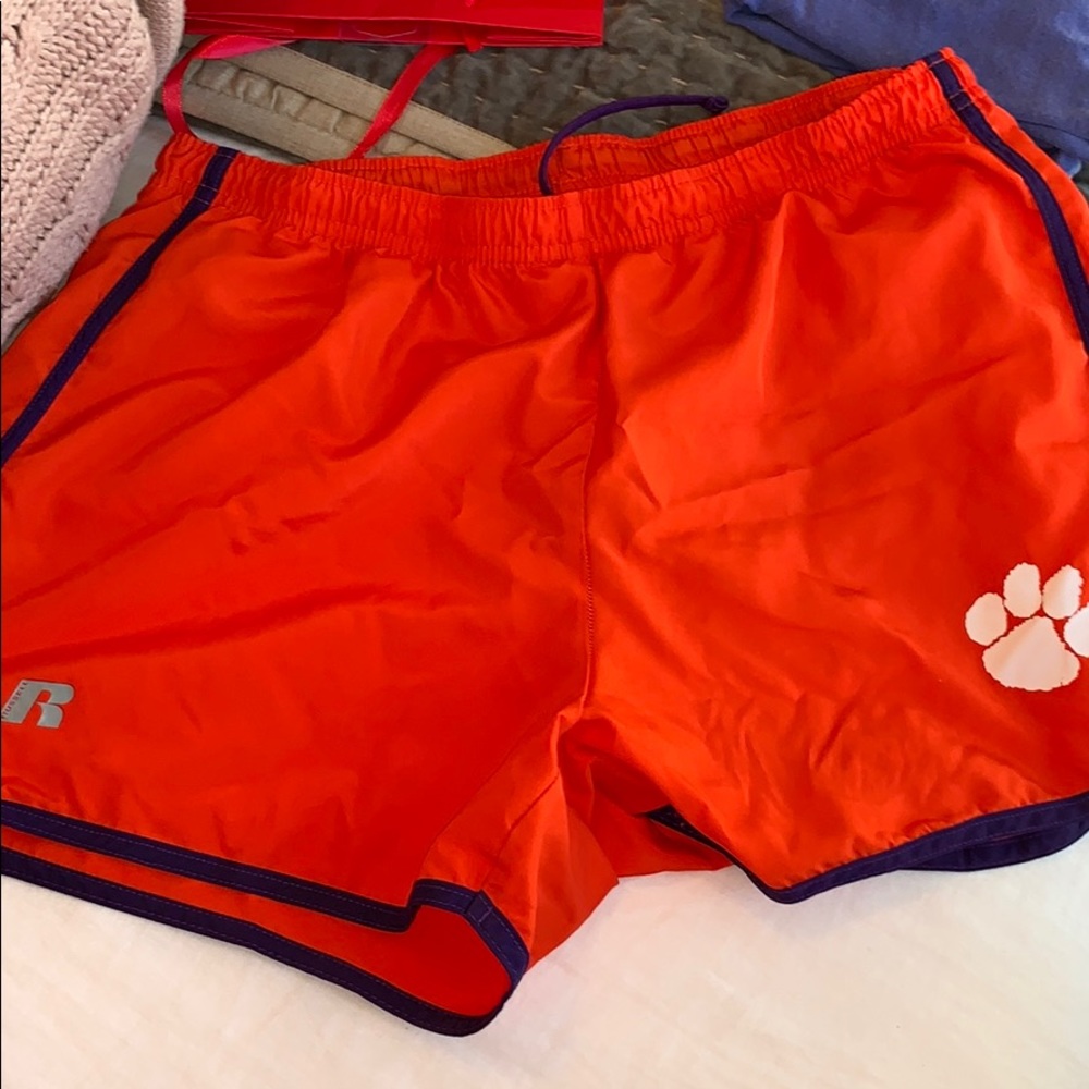 Clemson running shorts